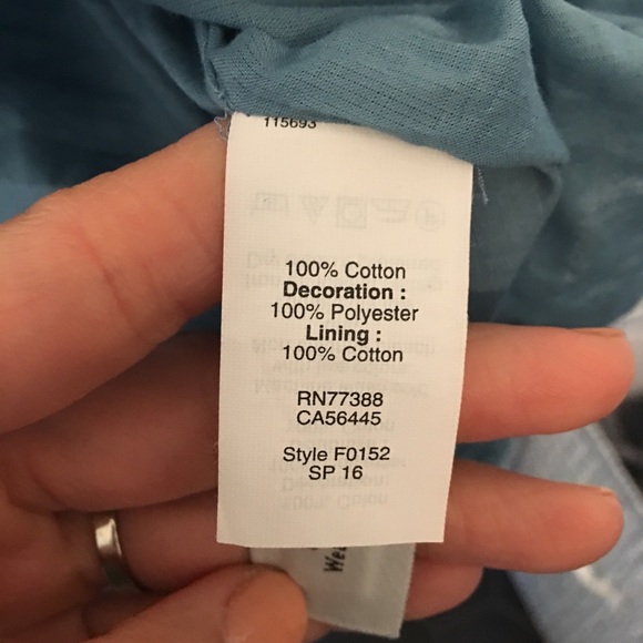 Madewell embroidered tie sleeve dress - Picture 8 of 8